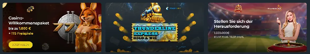 777Vault Aktionen